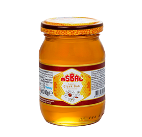 ASBAL SÜZME ÇİÇEK BALI 240gr