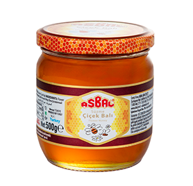ASBAL SÜZME ÇİÇEK BALI 500gr
